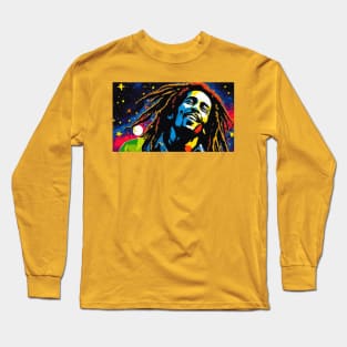 BOB MARLEY-LEGENDARY 8 Long Sleeve T-Shirt